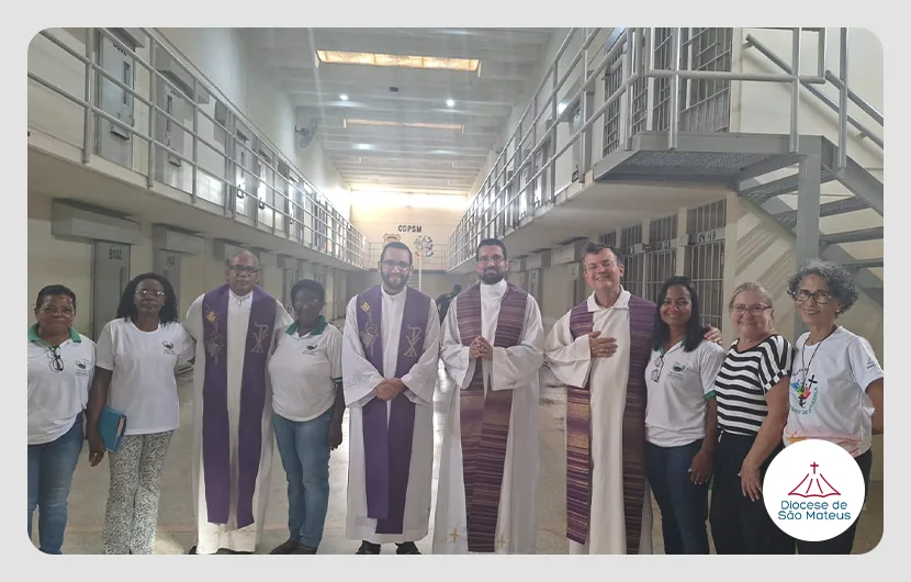 Mutirão de Confissões leva esperança e reconciliação ao Centro de Detenção Provisória de São Mateus
