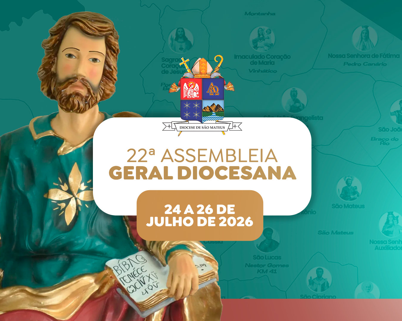 Diocese de São Mateus se prepara para a 22ª Assembleia Geral Diocesana