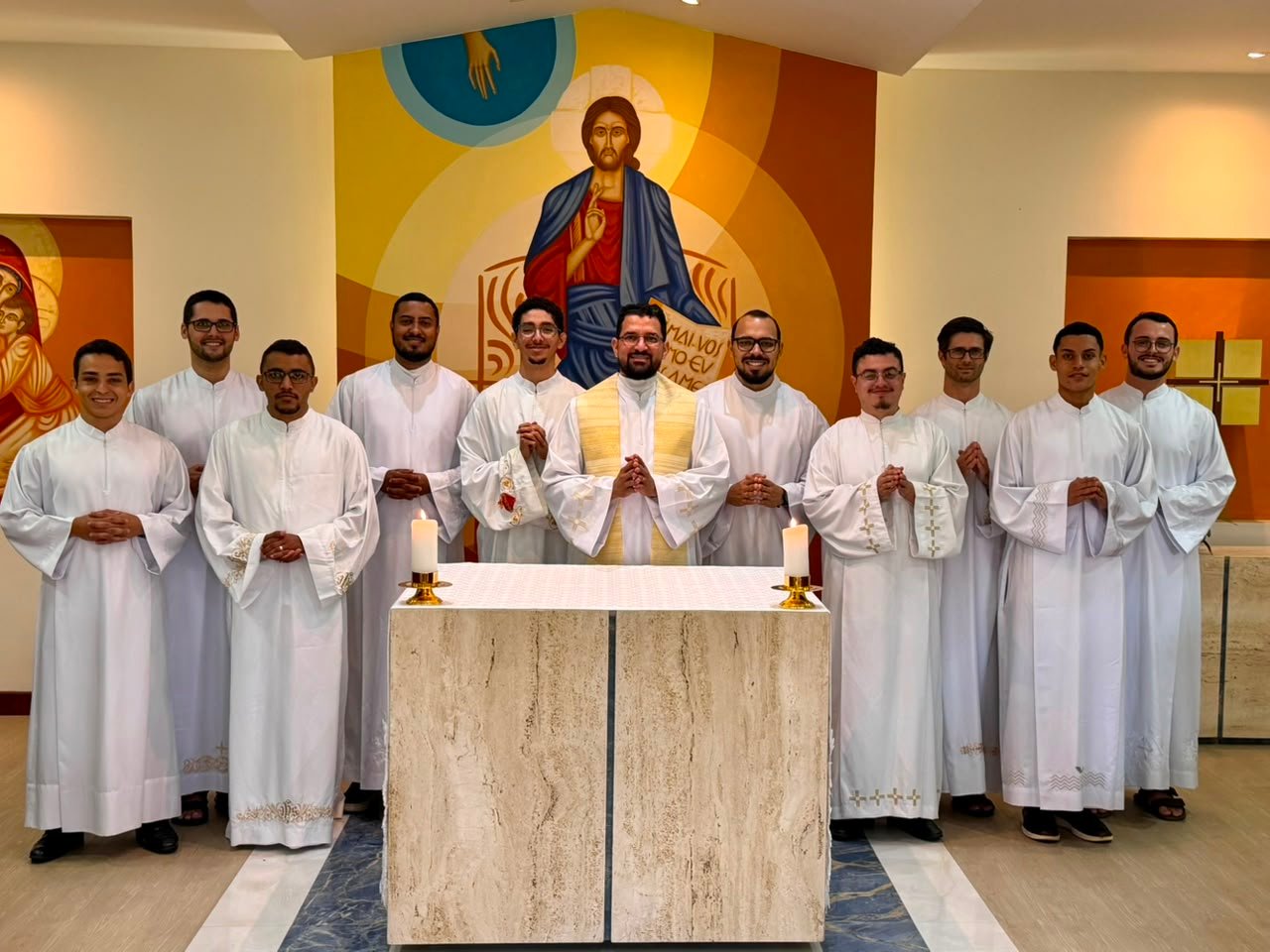 Seminaristas do Seminário Maior São Mateus participam de retiro espiritual