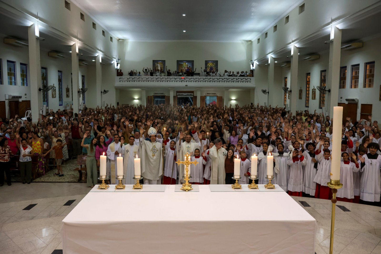 Paróquia Nossa Senhora Aparecida, em Montanha, celebra festa da padroeira com novena e programação especial